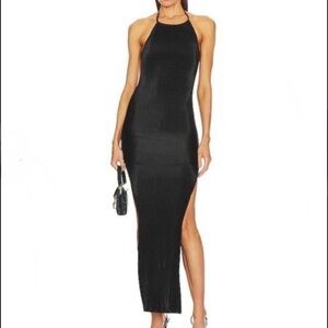 Pre-owned L’Idee Black Dress